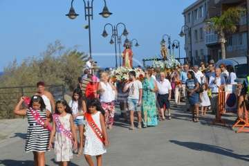 Procesión marítimo-terrestre de Melenara 2018 (Foto TA)
